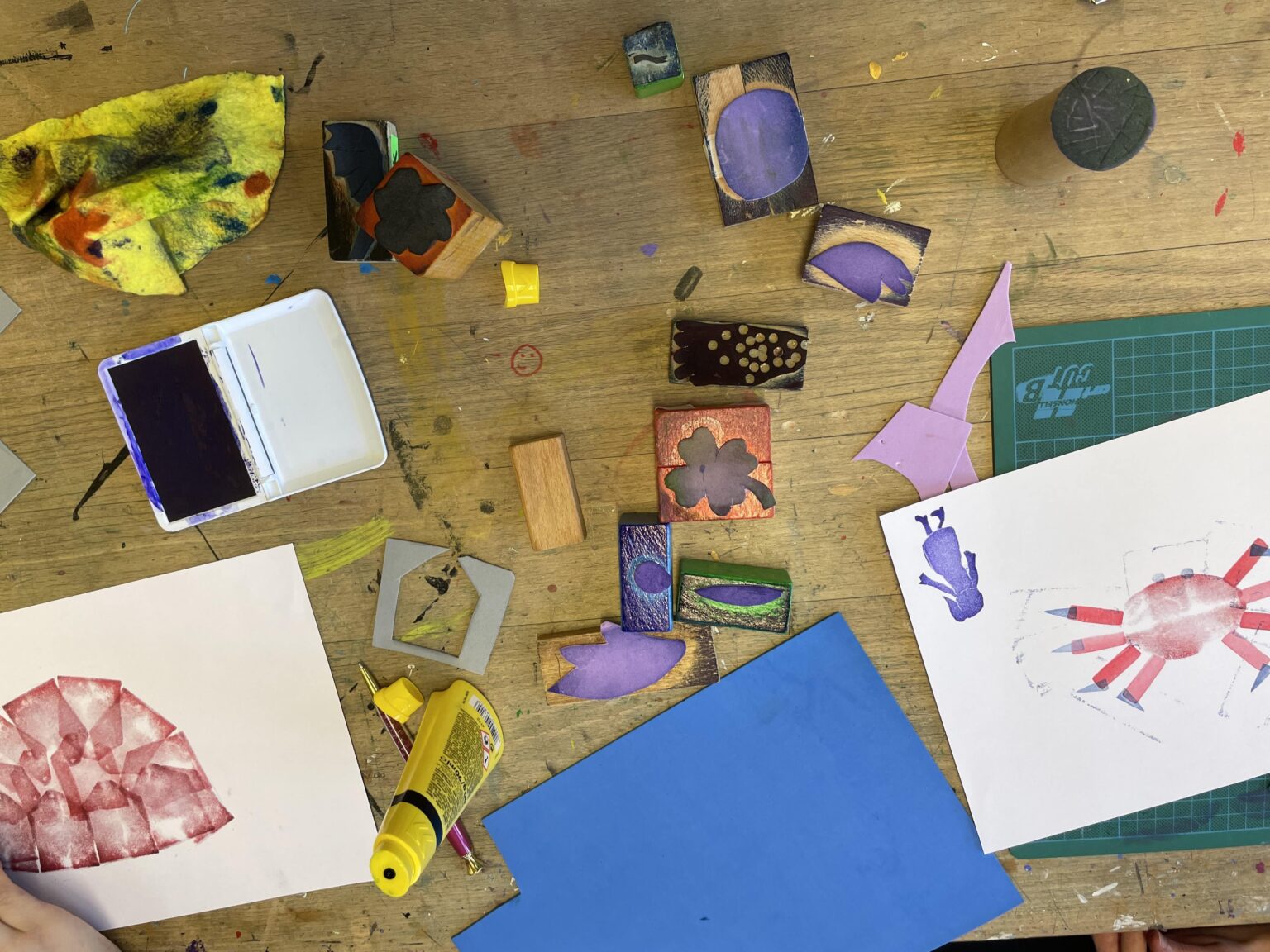 Berufsschule und Buchkinder machen Druck